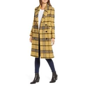 COPY - Yellow Plaid Coat- Sold Out on Nordstrom’s